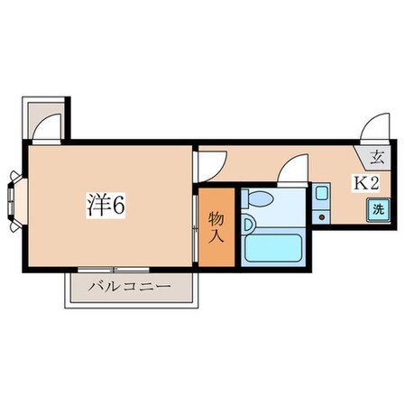 パークヒルズの物件間取画像